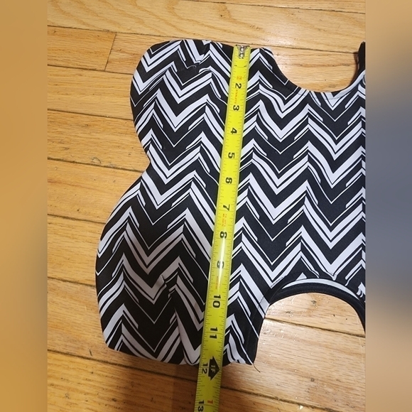 WOMEN'S Bodysuit Small Black and White - Picture 3 of 9